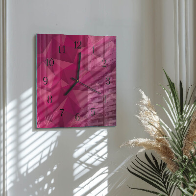 Orologio quadrato Astrazione