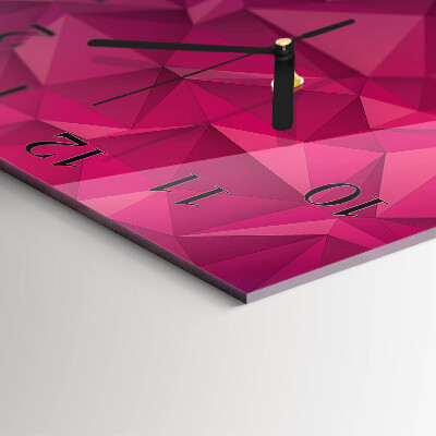Orologio quadrato Astrazione