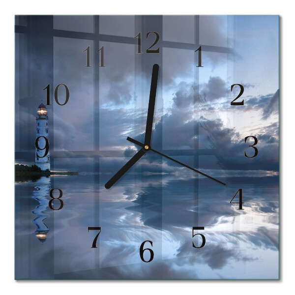 Quadrato orologio da parete Faro