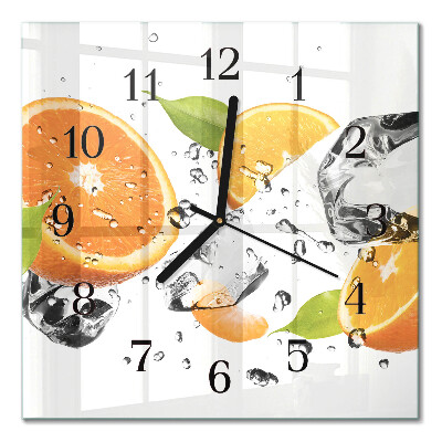 Orologio quadrato Arance