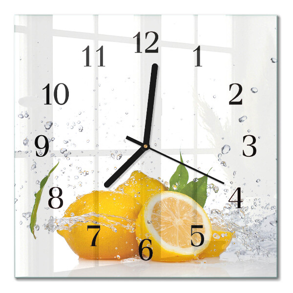 Orologio quadrato in vetro Limoni