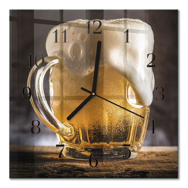 Orologio quadrato Birra