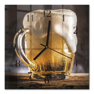 Orologio quadrato Birra