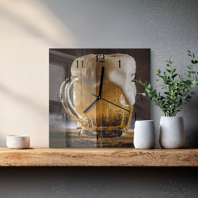 Orologio quadrato Birra