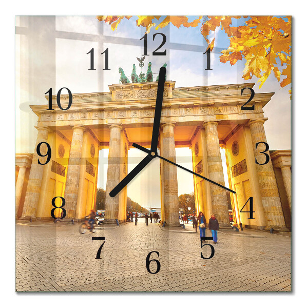 Quadrato orologio da parete Berlino