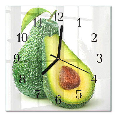 Orologio quadrato Avocado