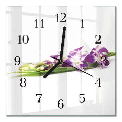 Orologio quadrato in vetro Mobili