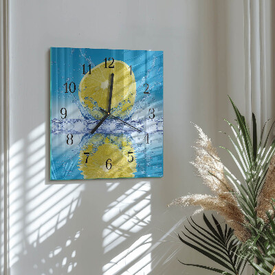 Orologio quadrato Agrumi