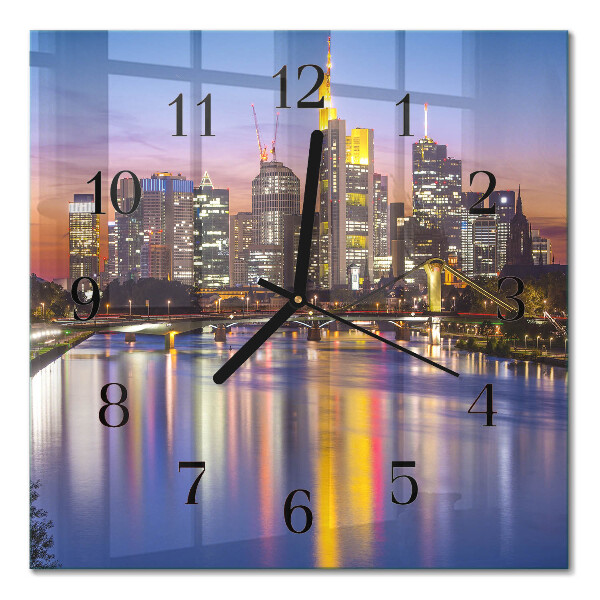 Quadrato orologio da parete Orizzonte