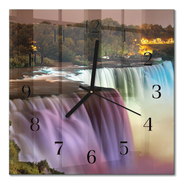 Orologio quadrato Cascata