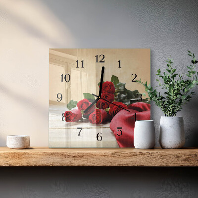 Orologio quadrato Rose