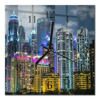 Orologio quadrato Città