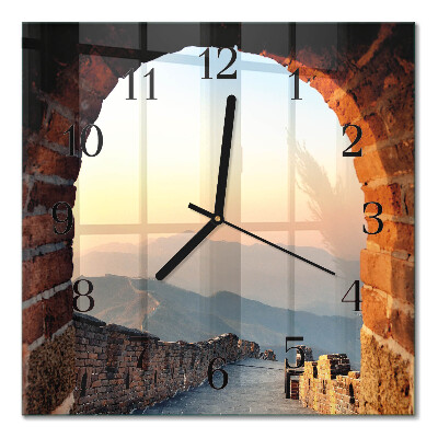 Orologio quadrato Grande Muraglia cinese