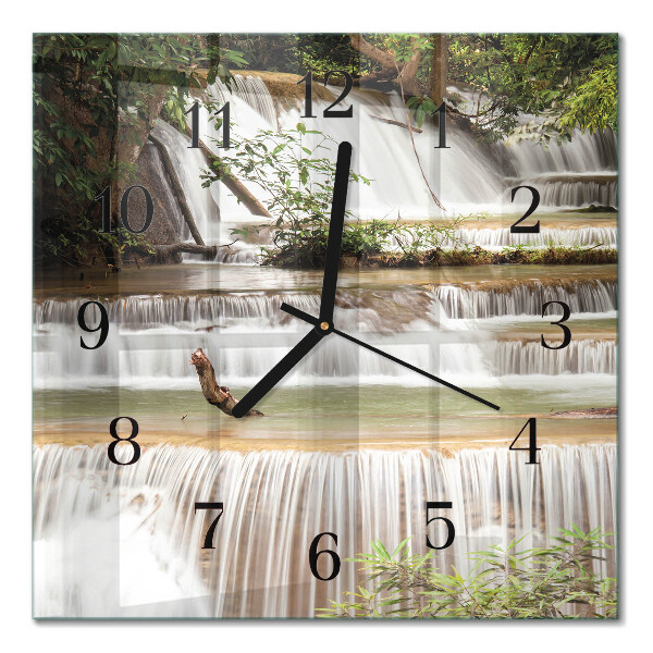 Orologio quadrato Cascata