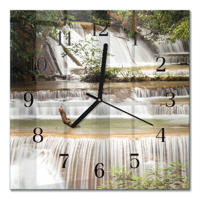 Orologio quadrato Cascata