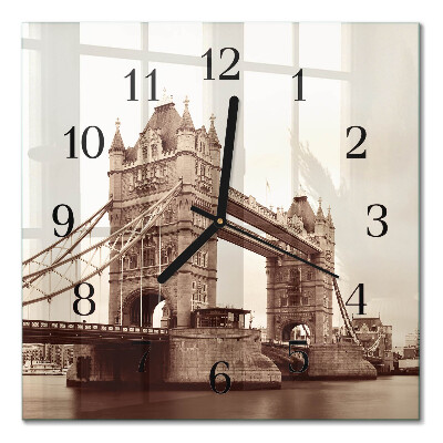 Quadrato orologio da parete Orizzonte