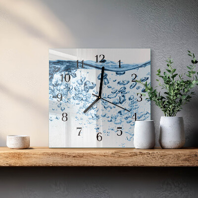 Orologio quadrato Acqua