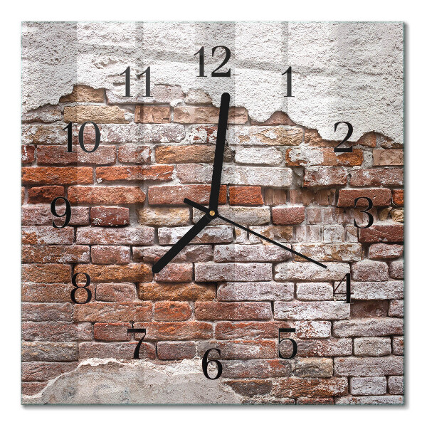 Orologio quadrato Mattone