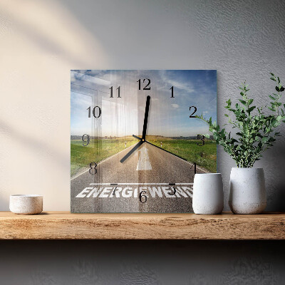 Orologio quadrato Percorso del campo