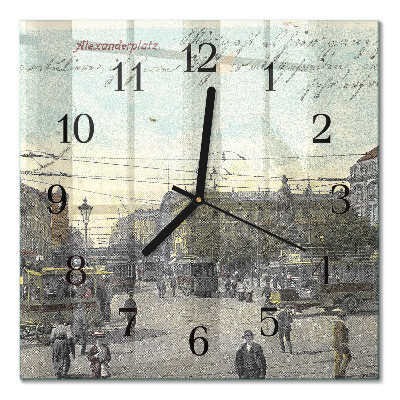 Orologio quadrato Cartolina
