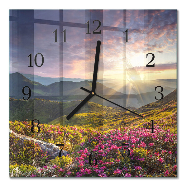 Orologio quadrato Paesaggio