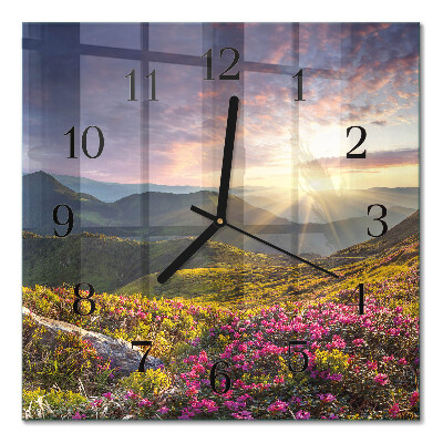 Orologio quadrato Paesaggio