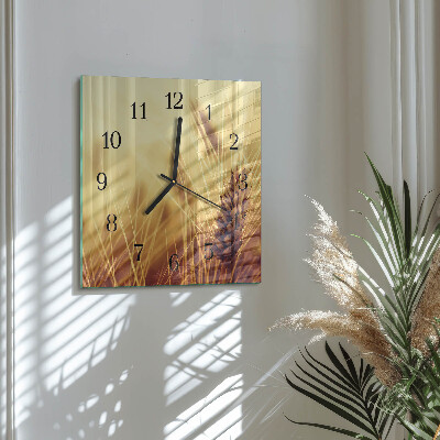 Orologio quadrato Caffè