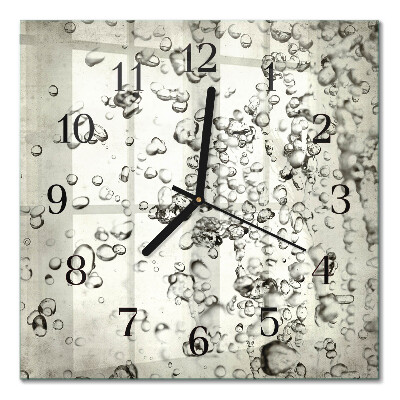 Orologio quadrato Gocce