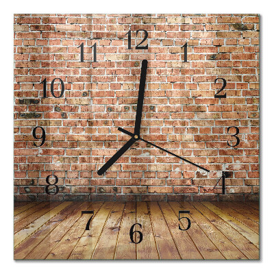 Orologio quadrato Mattone