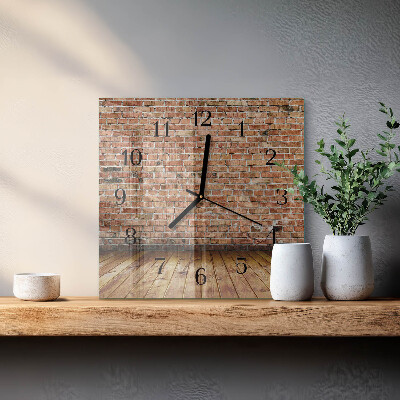 Orologio quadrato Mattone