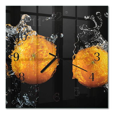 Orologio quadrato Arance
