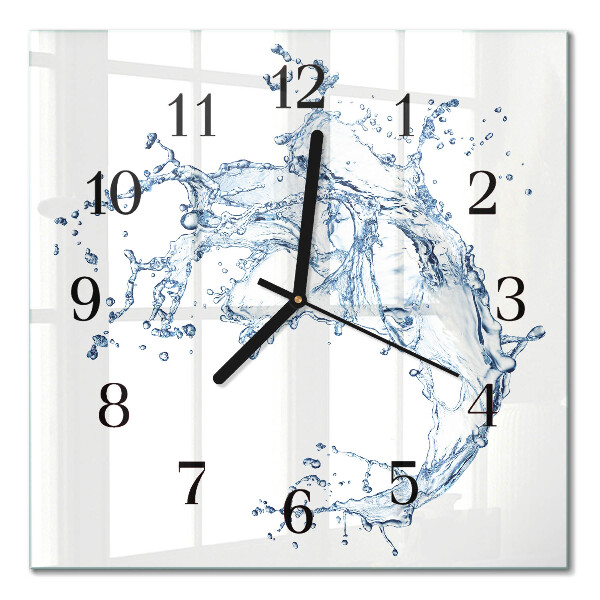 Orologio quadrato Acqua