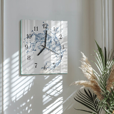 Orologio quadrato Acqua