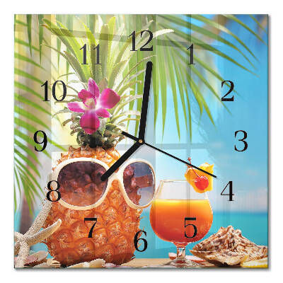 Orologio quadrato Vacanze