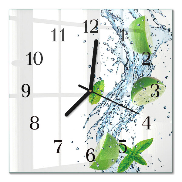 Orologio quadrato Menta