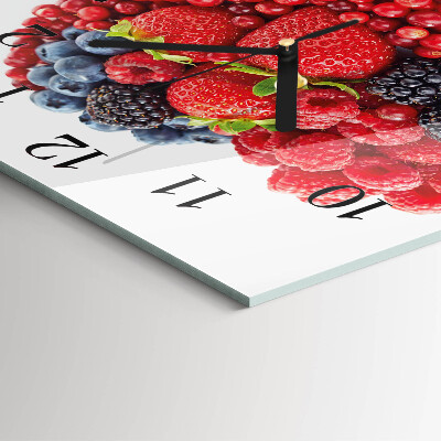 Orologio quadrato Frutta