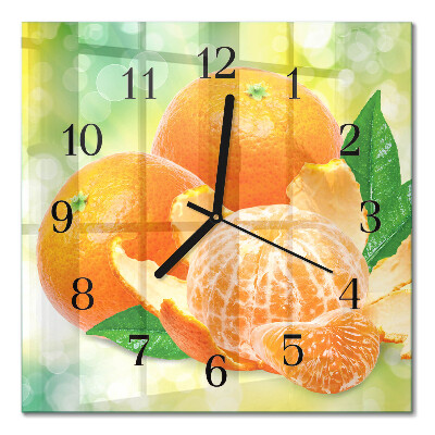 Orologio quadrato Arance