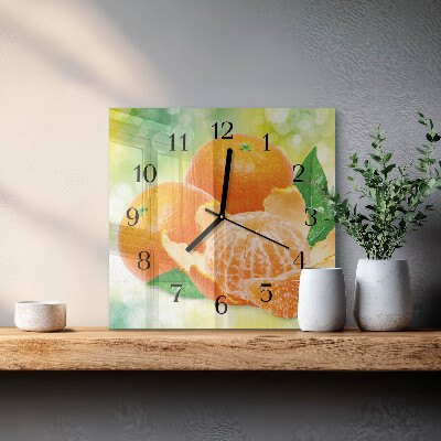 Orologio quadrato Arance