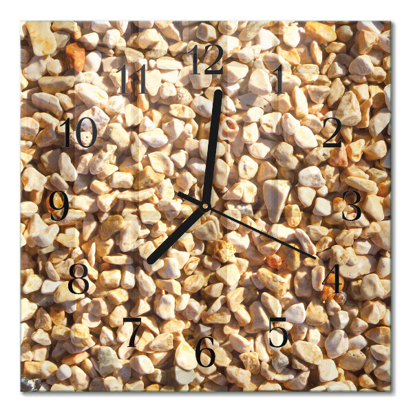 Orologio quadrato Ghiaia