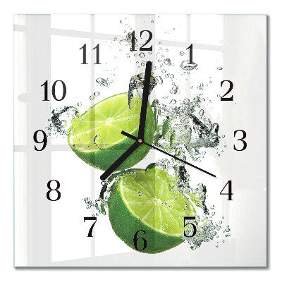 Orologio quadrato Carbonato di calcio