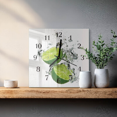Orologio quadrato Carbonato di calcio
