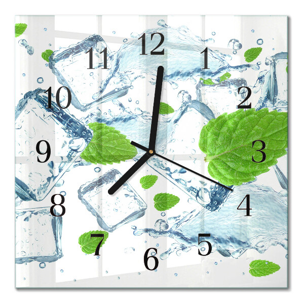 Orologio quadrato Menta ghiacciata