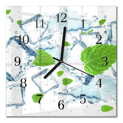 Orologio quadrato Menta ghiacciata