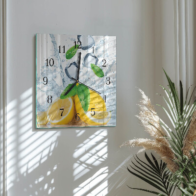Orologio quadrato Agrumi