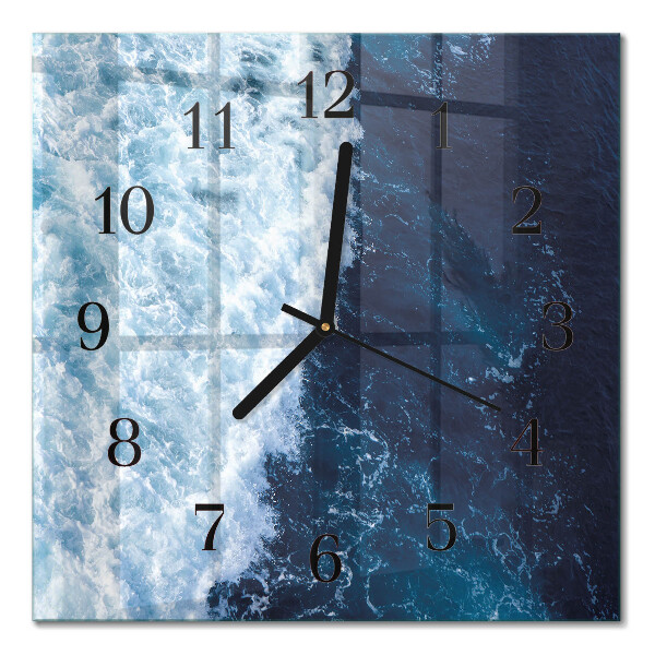 Orologio quadrato Onde oceaniche