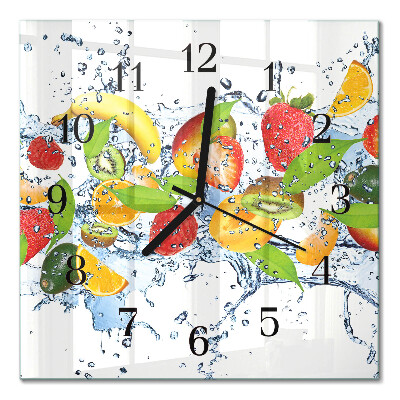 Orologio quadrato L'acqua