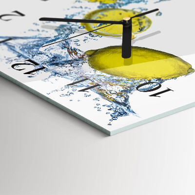 Orologio quadrato in vetro Limoni