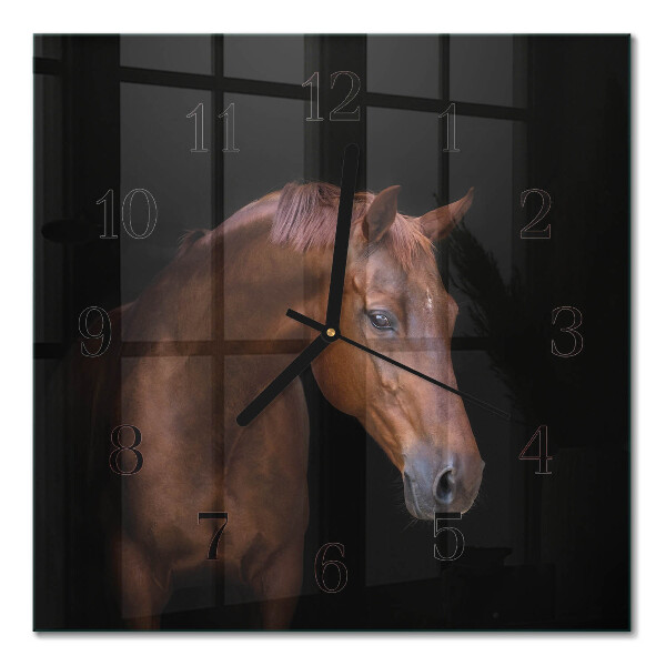 Orologio quadrato Cavallo