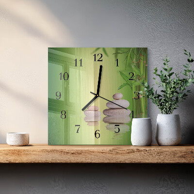 Orologio quadrato Pietre Zen