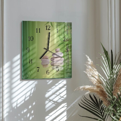 Orologio quadrato Pietre Zen